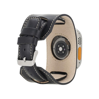 Bouletta Kol Saati Kayışları Apple Watch Deri Kayış – Salford Cuff Premium Koruma
