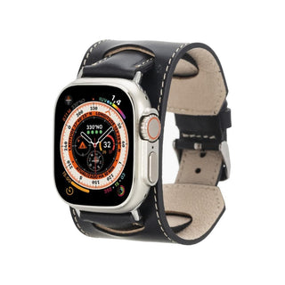 Bouletta Kol Saati Kayışları Apple Watch Deri Kayış – Salford Cuff Premium Koruma