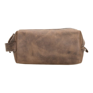 Bouletta Deri Makyaj Çantası Eve - Hakiki Deri Makyaj Çantası Premium Koruma