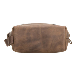 Eve - Hakiki Deri Makyaj Çantası