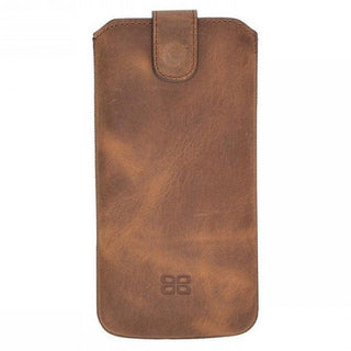 Bouletta Cep Telefonu Kılıfları Apple iPhone Serisi ile Uyumlu Kartlıklı Deri Kese Kılıf