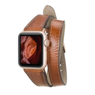 Bouletta Kol Saati Kayışları Apple Watch Deri Kayış – Slim Leeds Tam Tur