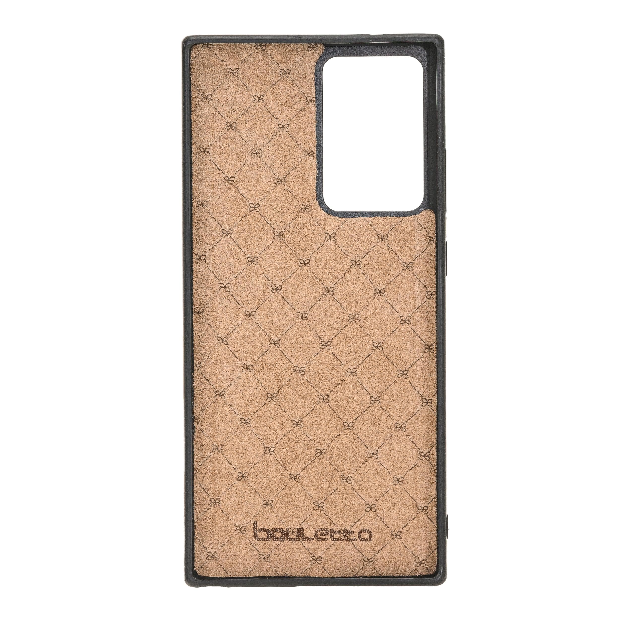 Bouletta Samsung Galaxy Note 20 Serisi Kartlıklı Deri Arka Kılıf Note 20 - Gri - 2