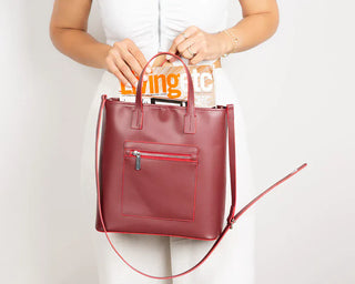 Valliro Leather Tote Bag