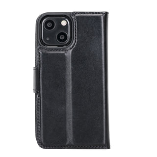 Magic iPhone 13 Mini Detachable Leather Wallet Case