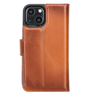 Magic iPhone 13 Mini Detachable Leather Wallet Case