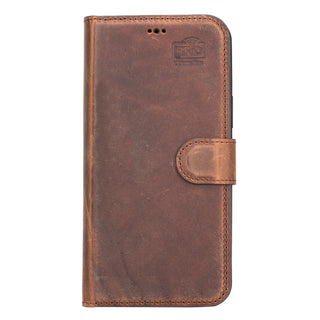 Magic iPhone 13 Pro Max Detachable Leather Wallet Case