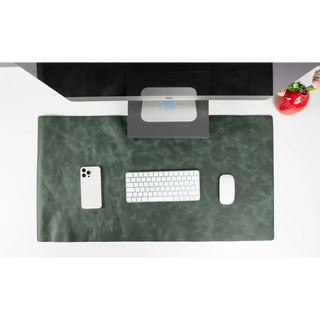 Natural Leather Desk Mat Medium