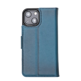 Magic iPhone 13 Mini Detachable Leather Wallet Case