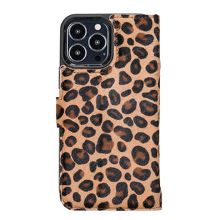 Magic iPhone 13 Pro Max Detachable Leather Wallet Case