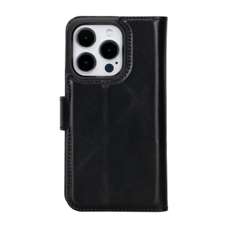 Magic iPhone 16 Pro Max Leather Detachable Wallet Case