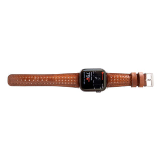 Bouletta Watch Band Brown / 44 / 45 / 46 / 49mm 87008 Apple Watch Leather Band Premium Koruma
