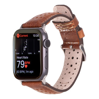 Bouletta Watch Band Brown / 44 / 45 / 46 / 49mm 87008 Apple Watch Leather Band Premium Koruma