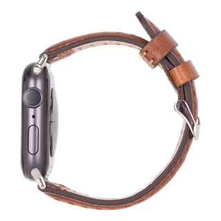 Bouletta Watch Band Brown / 44 / 45 / 46 / 49mm 87008 Apple Watch Leather Band Premium Koruma