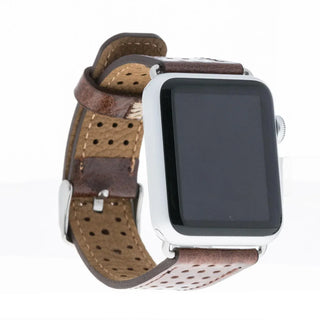Bouletta Watch Band Brown / 44 / 45 / 46 / 49mm 87008 Apple Watch Leather Band Premium Koruma