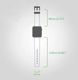 Bouletta Watch Band Brown / 44 / 45 / 46 / 49mm 87008 Apple Watch Leather Band Premium Koruma