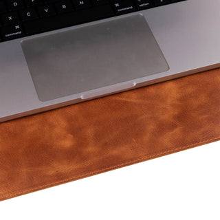 Natural Leather Desk Mat Medium