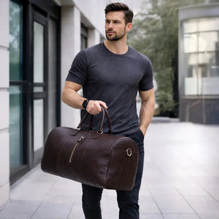 Dolly Leather Weekend Duffle Bag