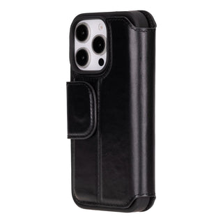 Infinix iPhone 16 Pro Deri Cüzdanlı Kılıf - Bouletta Türkiye - Deri iPhone 16 Pro Kılıfı - Bouletta