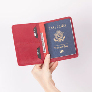 Viaggio Leather Passport Wallet