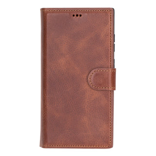 Magic Samsung Galaxy S23 Ultra Leather Detachable Wallet Case