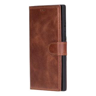 Magic Samsung Galaxy S23 Ultra Leather Detachable Wallet Case