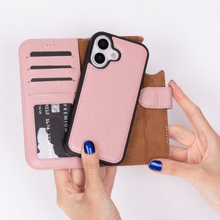 Magic iPhone 17 Leather Detachable Wallet Case
