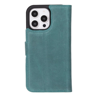 Magic iPhone 16 Pro Detachable Leather Wallet Case