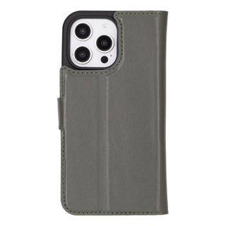 Magic iPhone 16 Pro Detachable Leather Wallet Case