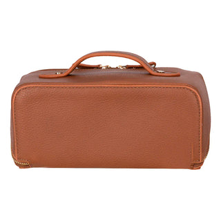 Ella Leather Makeup Bag
