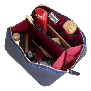 Ella Leather Makeup Bag