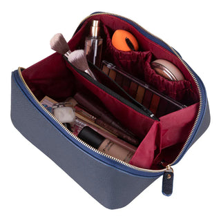Ella Leather Makeup Bag
