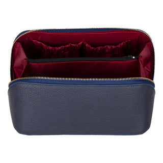 Ella Leather Makeup Bag