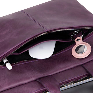 Apollo Leather Business Briefcase / Laptop Case 14"