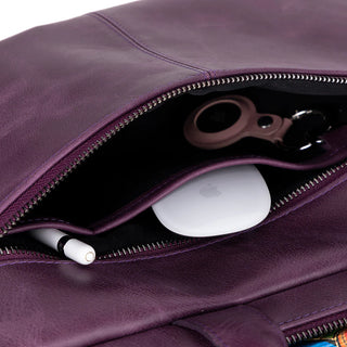 Apollo Leather Business Briefcase / Laptop Case 14"