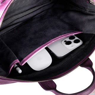 Apollo Leather Business Briefcase / Laptop Case 16"