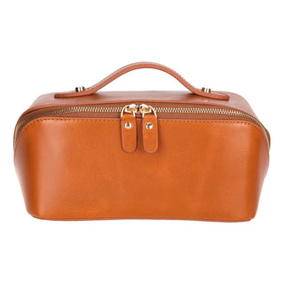 Ella Leather Makeup Bag