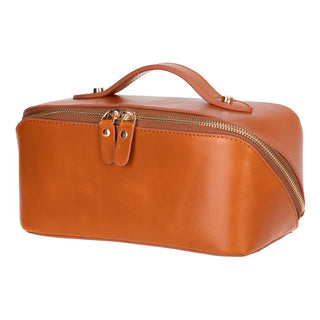 Ella Leather Makeup Bag