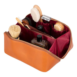 Ella Leather Makeup Bag