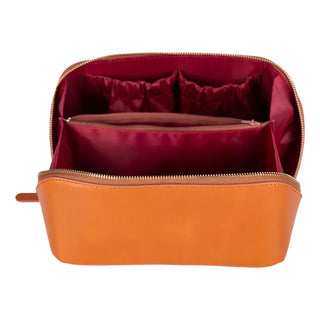 Ella Leather Makeup Bag