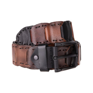 Eclipso Braided Hakiki Deri Erkek Kemer
