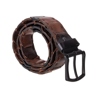 Eclipso Braided Hakiki Deri Erkek Kemer