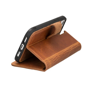 Magic iPhone 12 Pro Max Detachable Leather Wallet Case