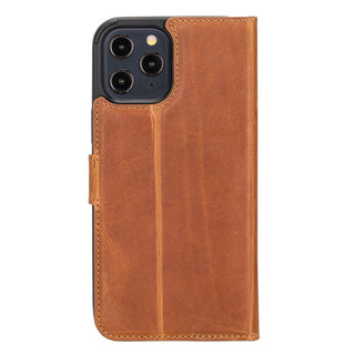 Magic iPhone 12 Pro Max Detachable Leather Wallet Case