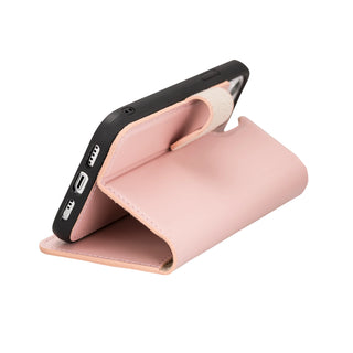 Magic iPhone 12 / 12 Pro Detachable Leather Wallet Case