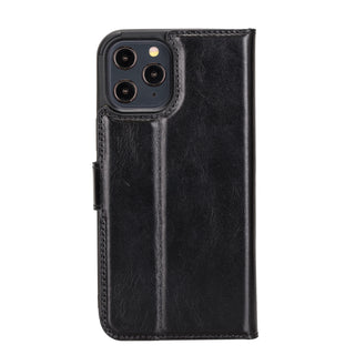 Magic iPhone 12 Pro Max Detachable Leather Wallet Case