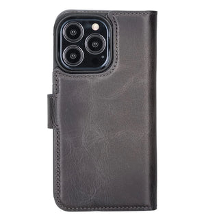 Magic iPhone 13 Pro Detachable Leather Wallet Case