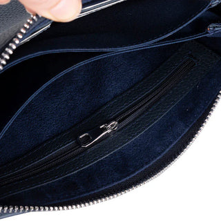 Lupus Leather Clutch Bag