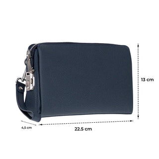Lupus Leather Clutch Bag