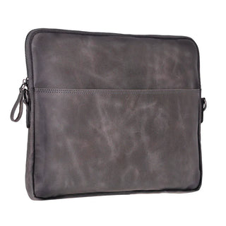 Leeds Slim Leather Laptop / Tablet Sleeve